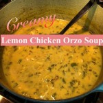 Creamy Lemon Chicken Orzo Soup