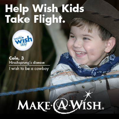 Donate Your Miles to Make a Wish Foundation