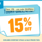 Old Navy Coupons: Save 15% Off Your Purchase (4/15 Only)!