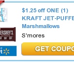 $1.25 Kraft Jet-Puffed Marshallow Printable Coupon