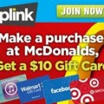 Plink: Get a FREE $10 Gift Card With ANY Purchase at McDonald’s