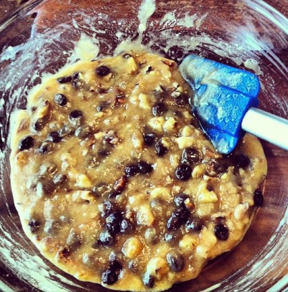 Making Derby Pie Chocolate Chip Pie