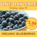 Whole Foods: Organic Blueberries Only $1.99/Pint (May 31st)