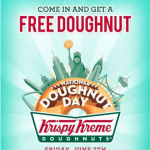 Krispy Kreme: Free Doughnut of Your Choice (June 7th)