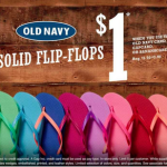 Old Navy $1 Flip Flops | Starts Saturday!