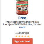 FREE Tostitos Style Dip or Salsa at Kroger (Today Only!)