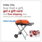 Target: FREE Target Gift Card and FREE Shipping on Select Dad’s Day Gifts Today Only