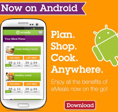 eMeals Android App