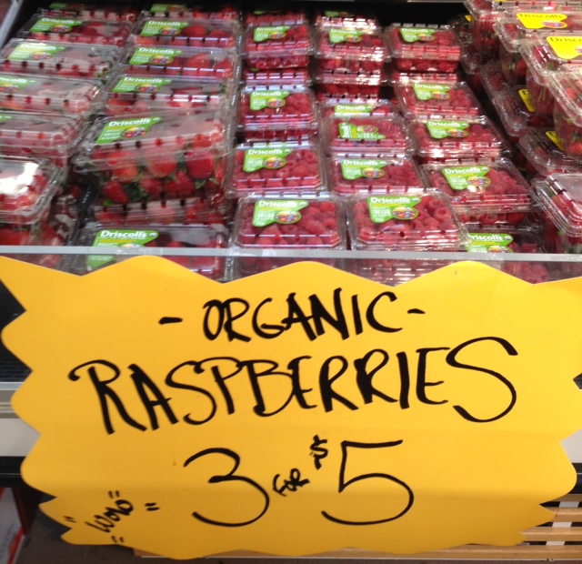 Organic Raspberries Only .67 at Kroger! Faithful Provisions