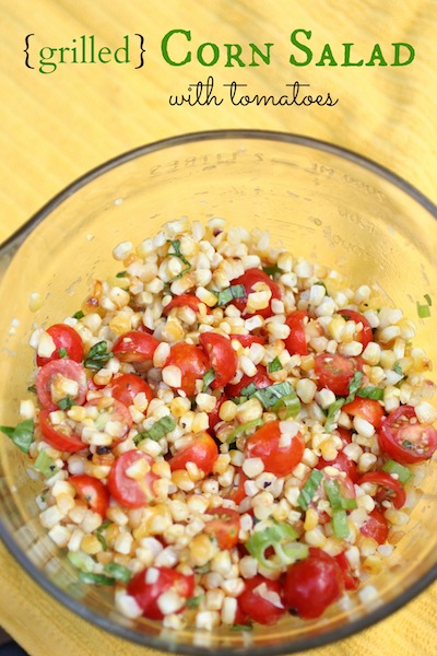 Grilled Corn Salad