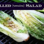Inspired by The Chew: Grilled Romaine Salad with Green Onions and Zucchini