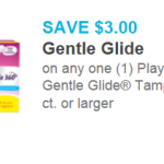 **HOT!** $3 Off 1 Playtex Gentle Glide Coupon