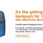 Office Max $.01 Backpacks