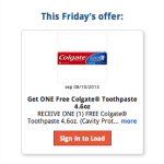 FREE Colgate Toothpaste at Kroger (Today Only!)