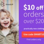 $10 off orders over $20 | thredUP B2S Promo