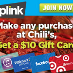 Get a FREE $10 Gift Card With Any Purchase at Chili’s!