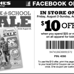 Kohl’s Coupon: $10 Off $25 Kid’s Apparel Purchase