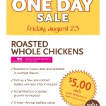 Whole Foods One-Day Sale: Whole Roasted Chickens Only $5 Each (Today Only!)