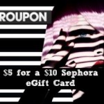 Groupon: $10 Sephora eGift Card Only $5!
