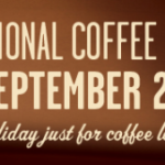 FREE Coffee on National Coffee Day 2015 (September 29th)
