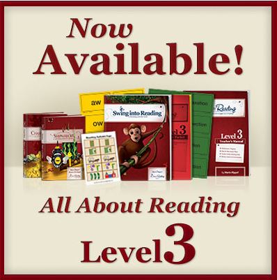 Now Available All About Reading Level 3
