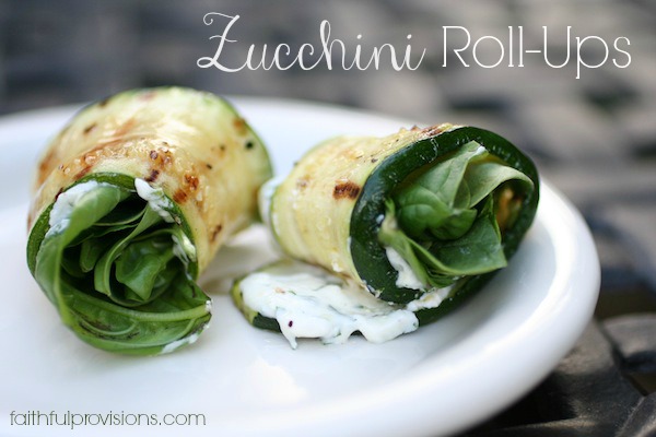 Zucchini Roll Ups - FaithfulProvisions.com