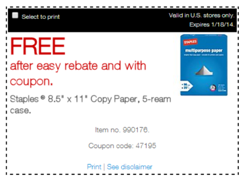 staples-free-paper-coupon