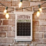 Christmas Countdown Advent Chalkboard Only $9.99 (50% Off!)