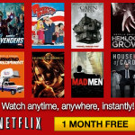 One Month FREE Trial of Netflix