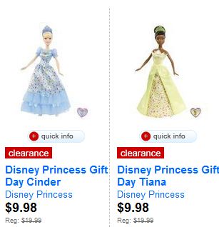Disney Princesses Half-Price