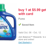 New $1.50 off Purex Coupon: Get Laundry Detergent For Only $1.25 At Walgreens