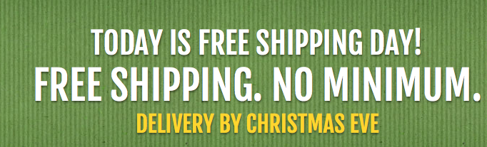 FREE Holiday Shipping Extended to December 18th - Deal