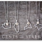 Custom State Pendant Necklace Only $11.95 + Free Shipping (Today Only)