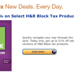Amazon: Save Up To 51% Off H&R Block Tax Products (Today Only)
