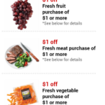 New Target Mobile Coupons: $1 Off Fresh Fruit, Fresh Vegetables & Fresh Meat!