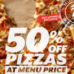 Pizza Hut: 50% Off Any Medium or Large Pizza (Order Online)