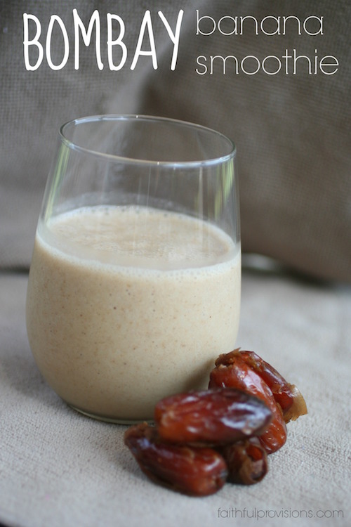 bombay banana smoothie