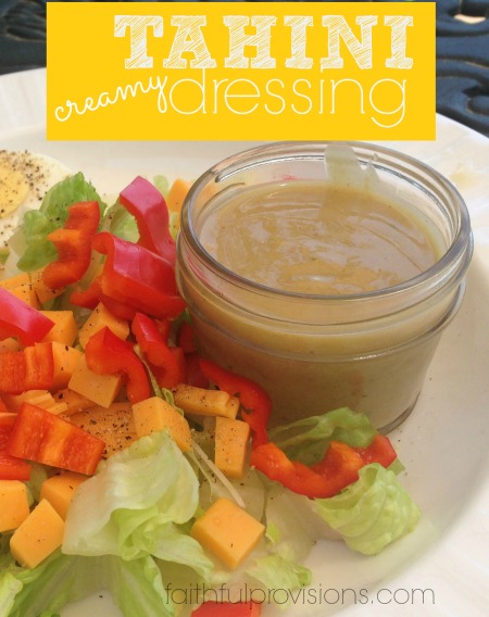 Creamy Tahini Dressing