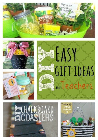 Teacher Gift Ideas | Faithful Provisions