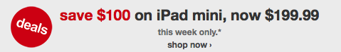 Apple iPad Mini on Sale