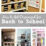 Getting Organized for Back To School