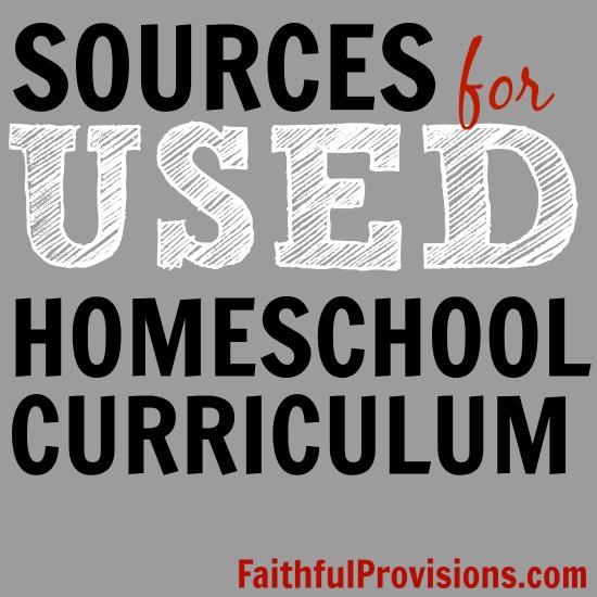 Where to Buy Homeschool Curriculum | FaithfulProvisions.com