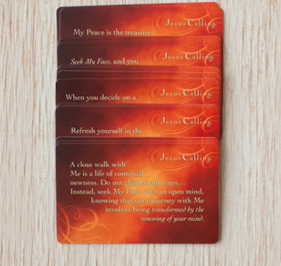 Jesus Calling Pass Along Cards | Faithful Provisions