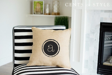 Monogrammed Pillow Covers | Faithful Provisions