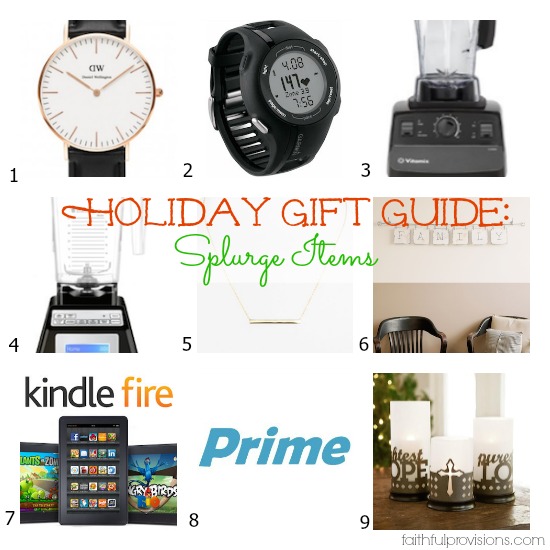 Holiday Gift Guide: For Her - Items to Splurge On | Faithful Provisions