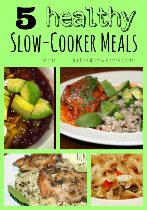 5 Healthy Slow Cooker Recipes