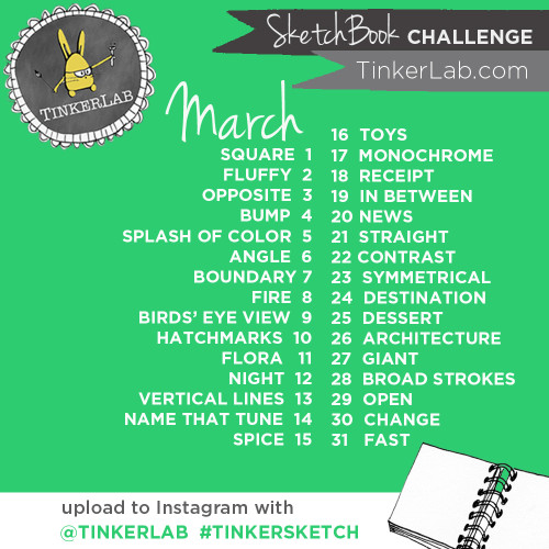 March Tinkersketch Challenge