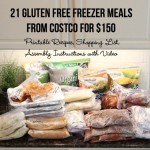 21 Gluten Free Freezer Meals for $150 from Costco