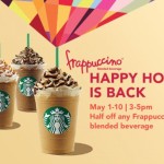 Starbucks Happy Hour: Half Priced Frappuccinos