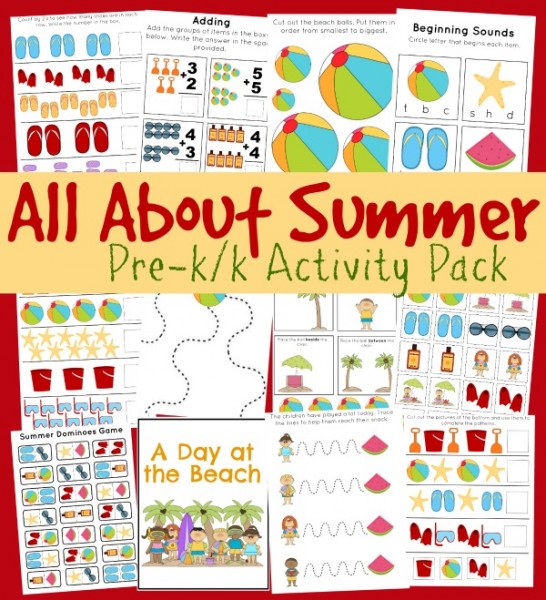 Free Summer Activity Pack